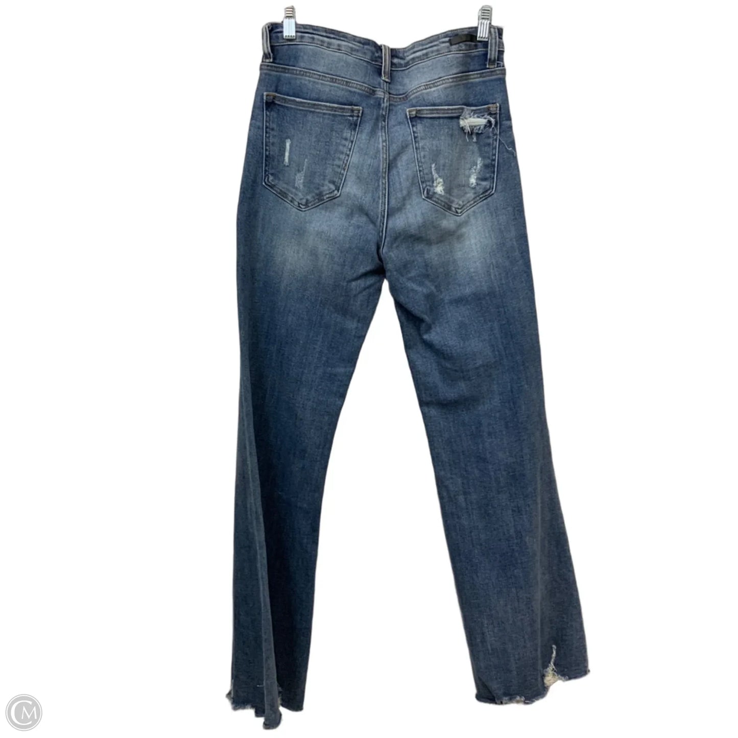 Jeans Flared By Risen In Blue Denim, Size: 10