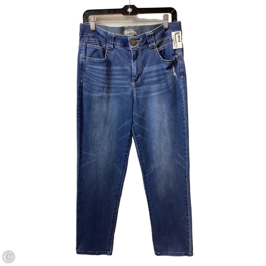 Jeans Straight By Democracy In Blue Denim, Size: 10