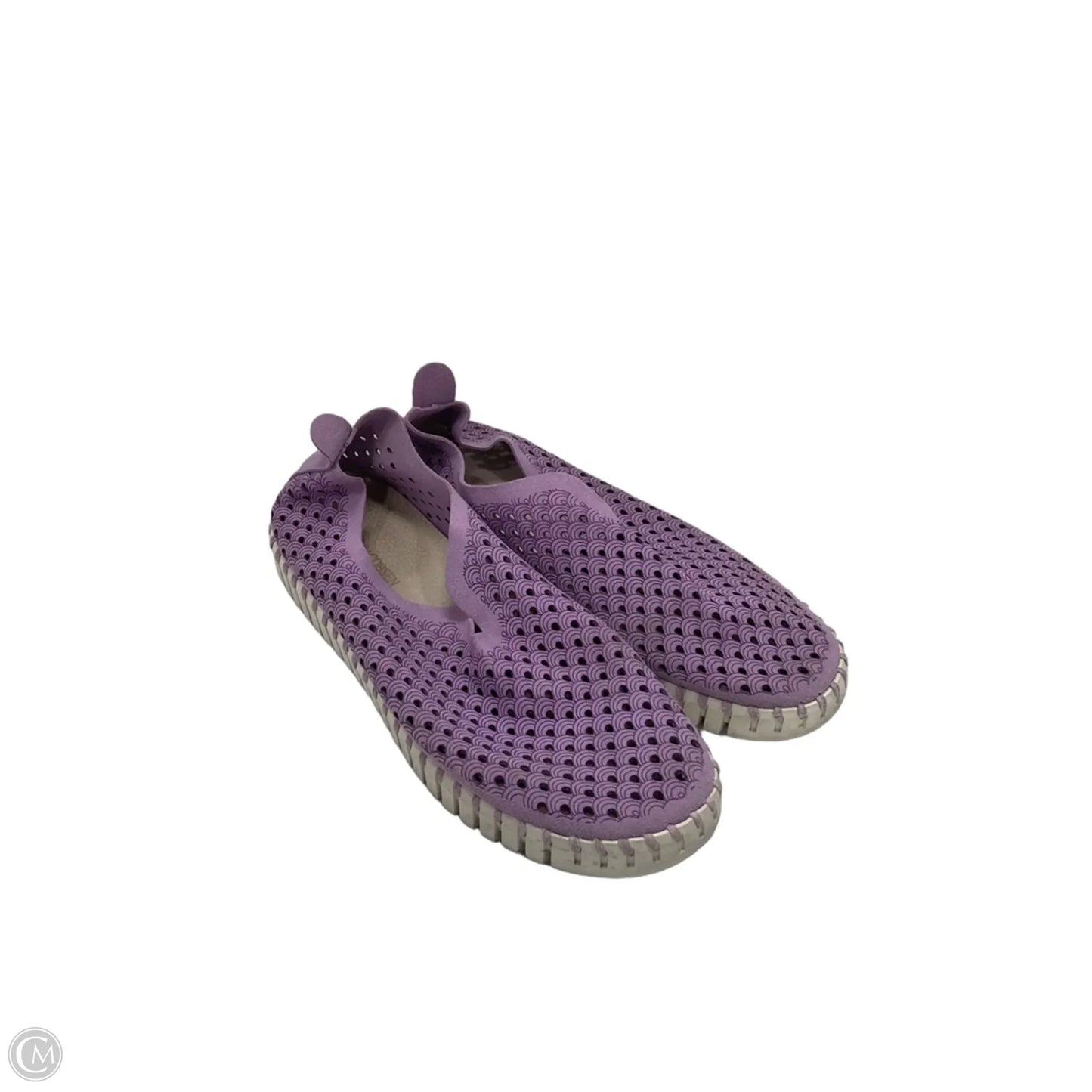Shoes Flats By Cmc In Purple, Size: 9
