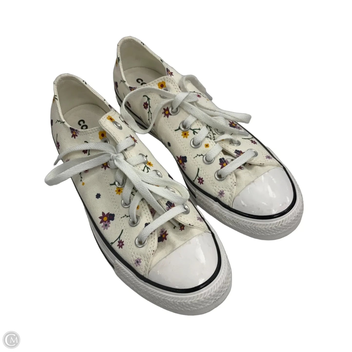Shoes Sneakers By Converse In White, Size: 9.5