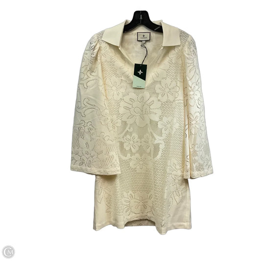 Dress Casual Midi By Tuckernuck In Cream, Size: S