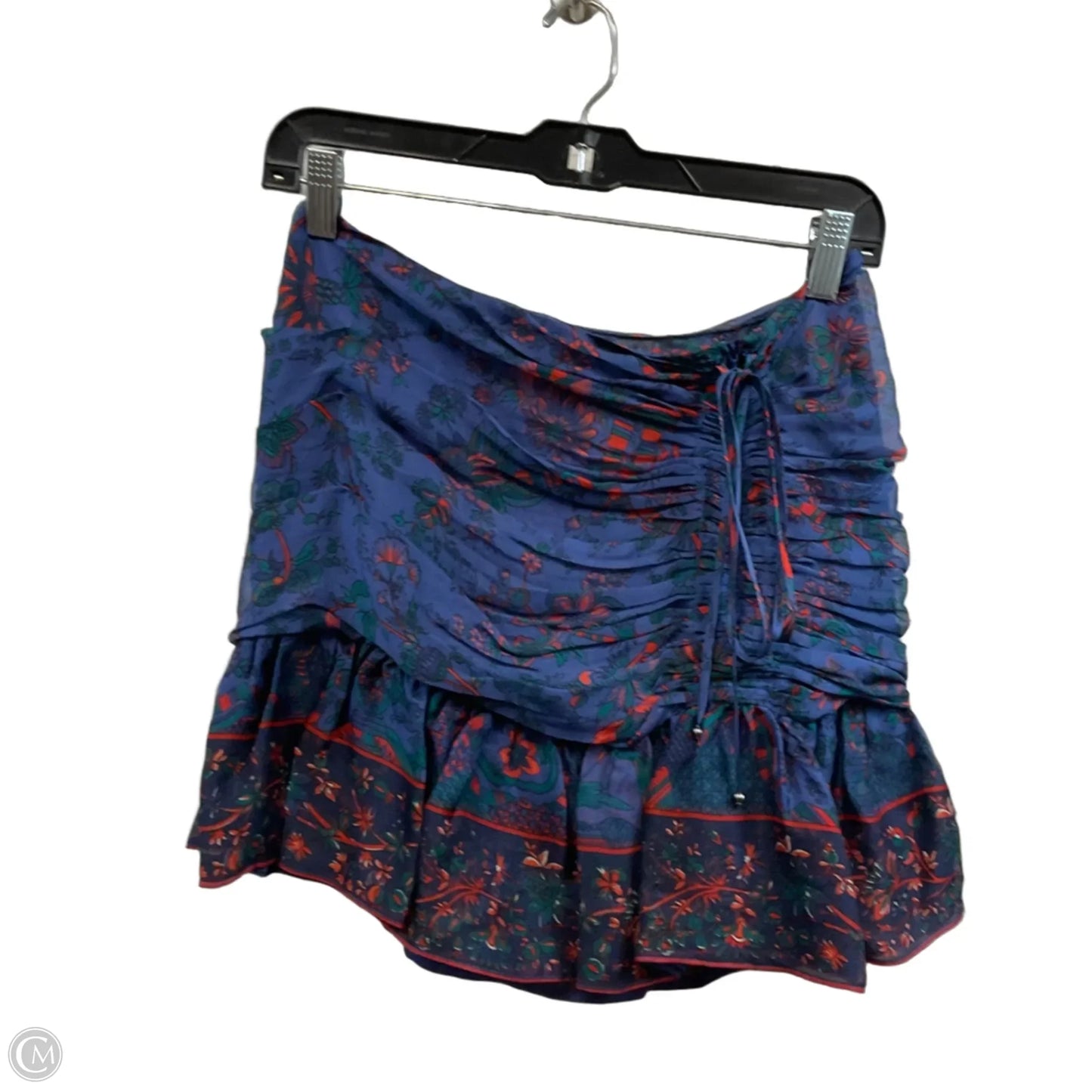 Skirt Mini & Short By Veronica Beard In Blue, Size: 0