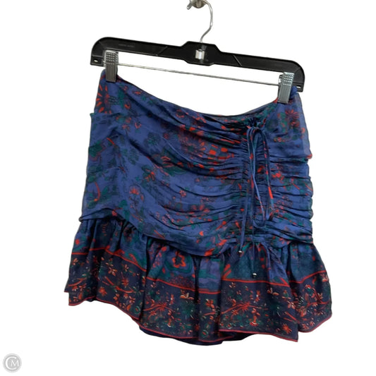Skirt Mini & Short By Veronica Beard In Blue, Size: 0