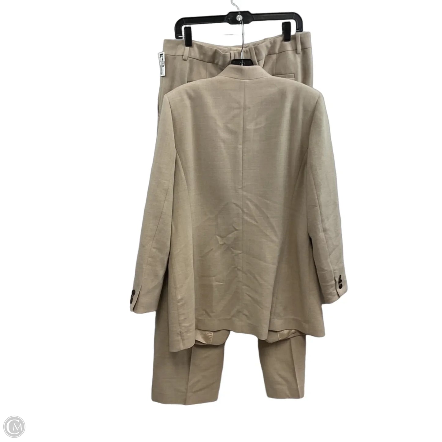 Pants Suit 2pc By LAFAYETTE 148 In Tan, Size: 12
