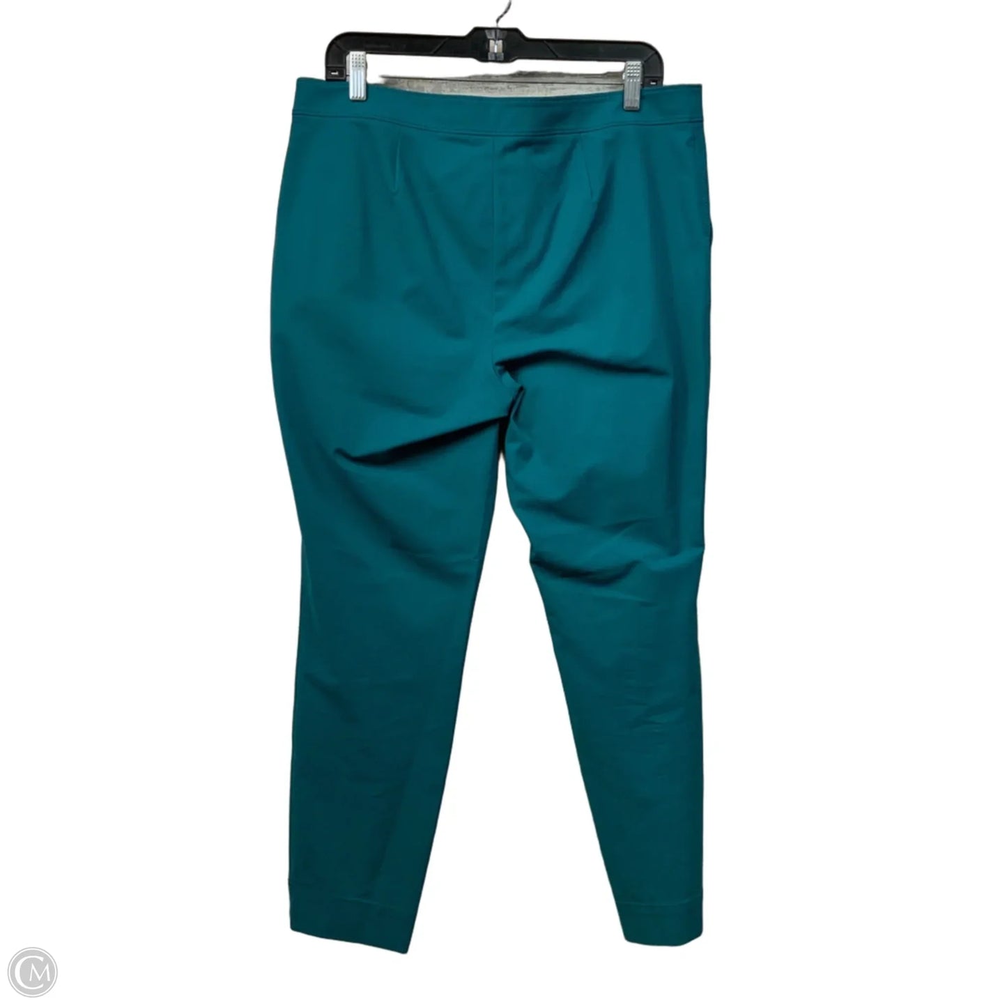 Pants Designer By Lafayette 148 In Teal, Size: 12