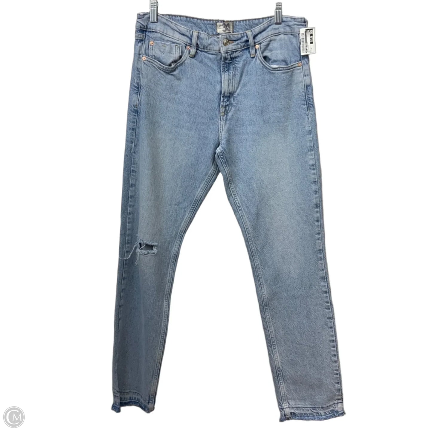 Jeans Straight By We The Free In Blue Denim, Size: 10