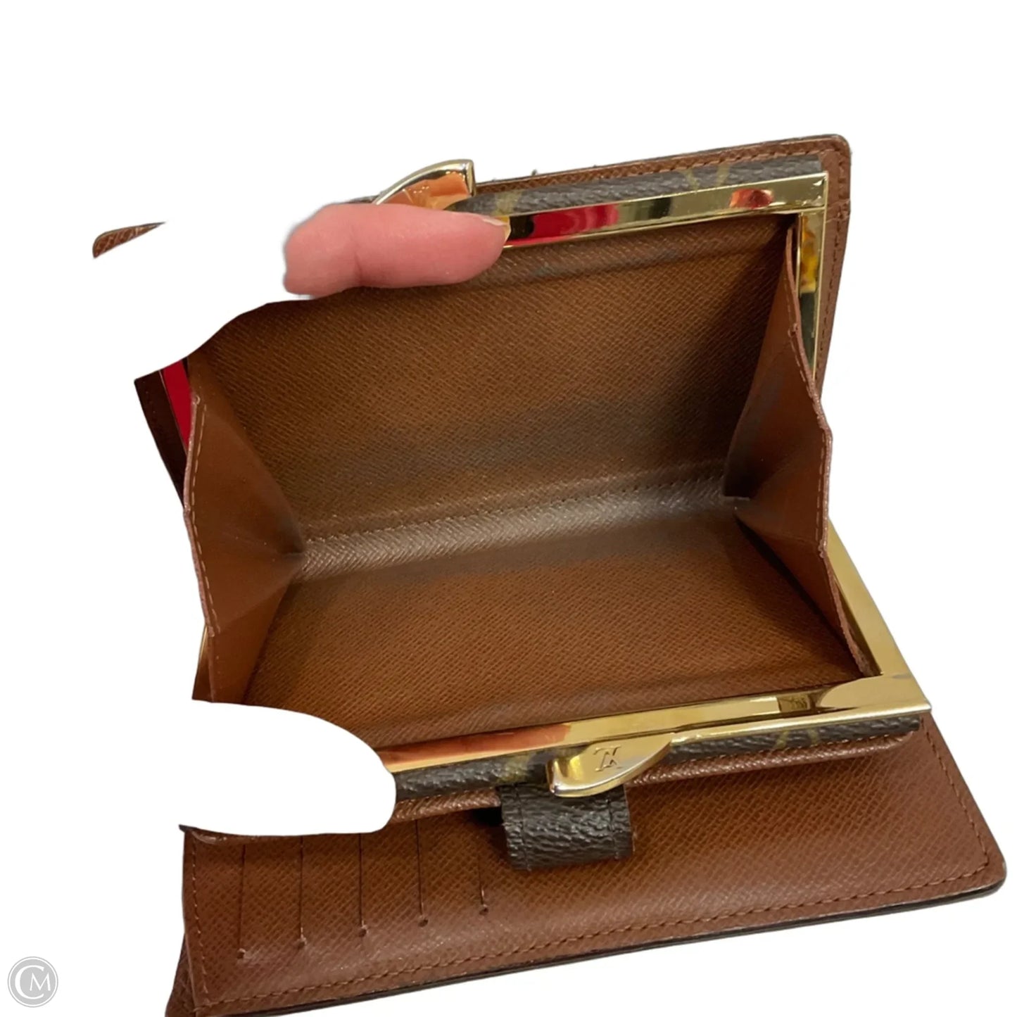 Wallet Luxury Designer By Louis Vuitton, Size: Small