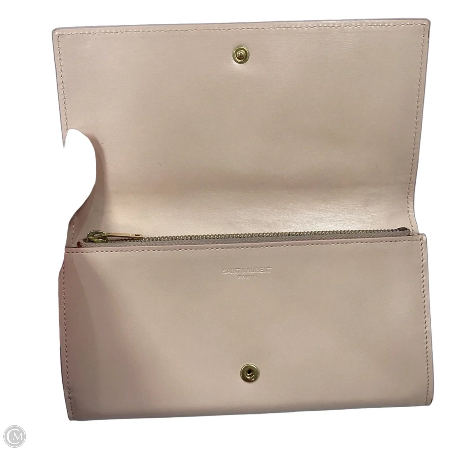 Wallet Luxury Designer By Yves Saint Laurent, Size: Medium