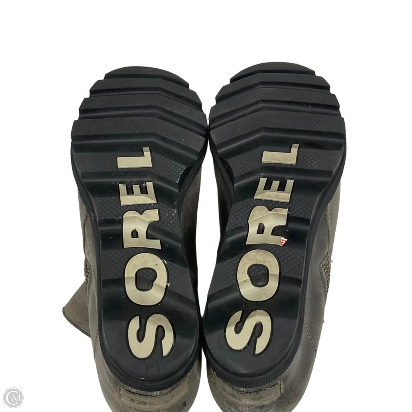 Boots Ankle Flats By Sorel In Green, Size: 9.5