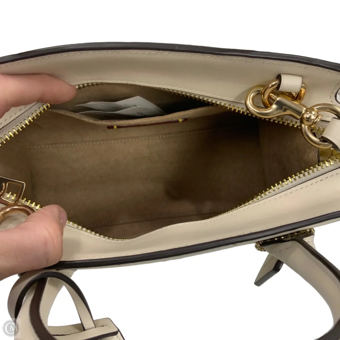 Handbag Designer By Coach, Size: Small