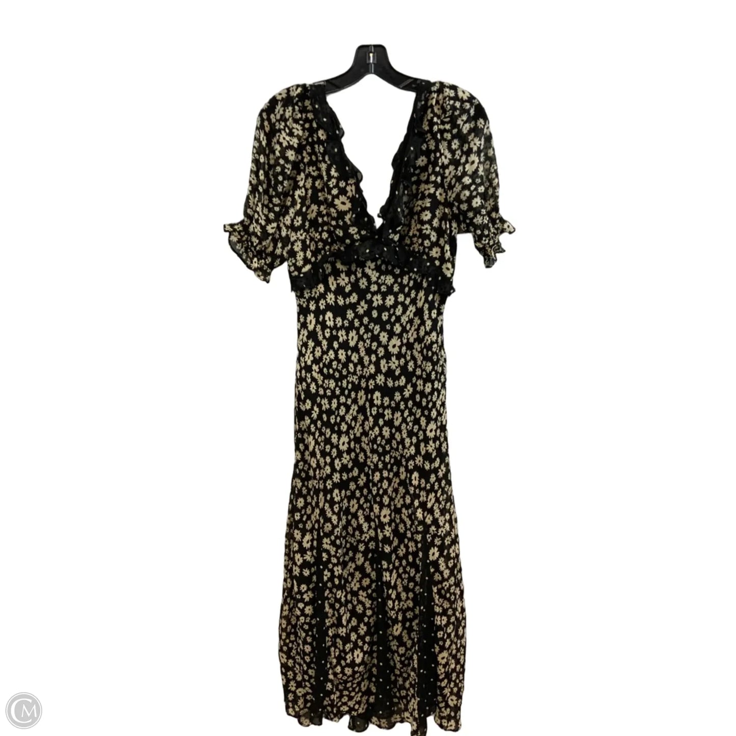 Dress Casual Maxi By Rails In Black, Size: M
