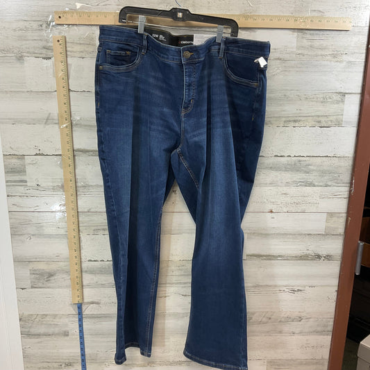Blue Denim Jeans Straight Liz Claiborne, Size 22w