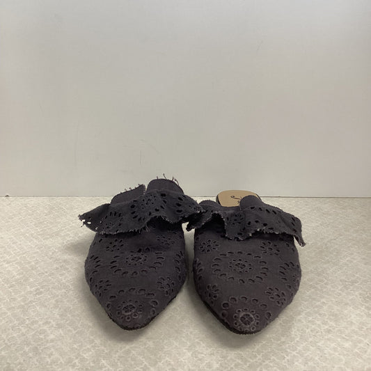 Grey Shoes Flats Free People, Size 6