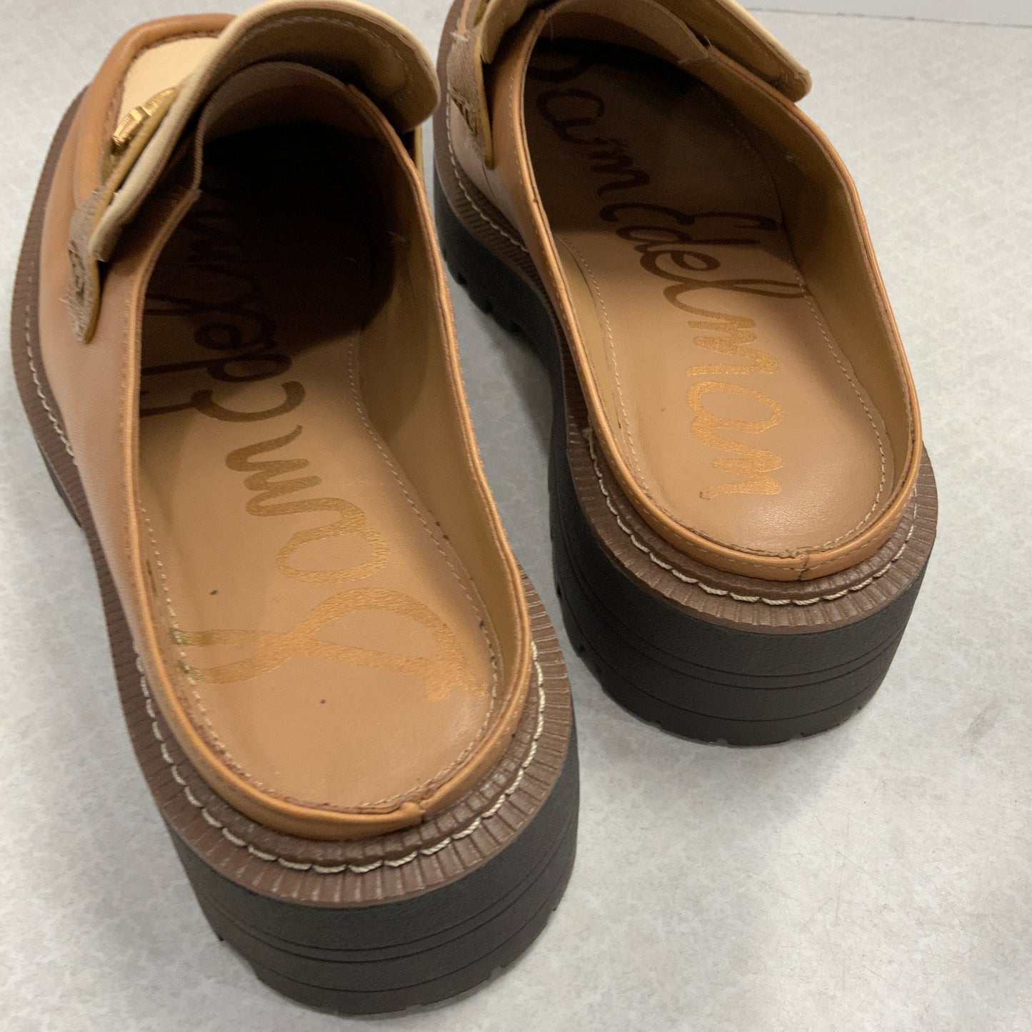 Shoes Flats By Sam Edelman In Brown, Size: 9