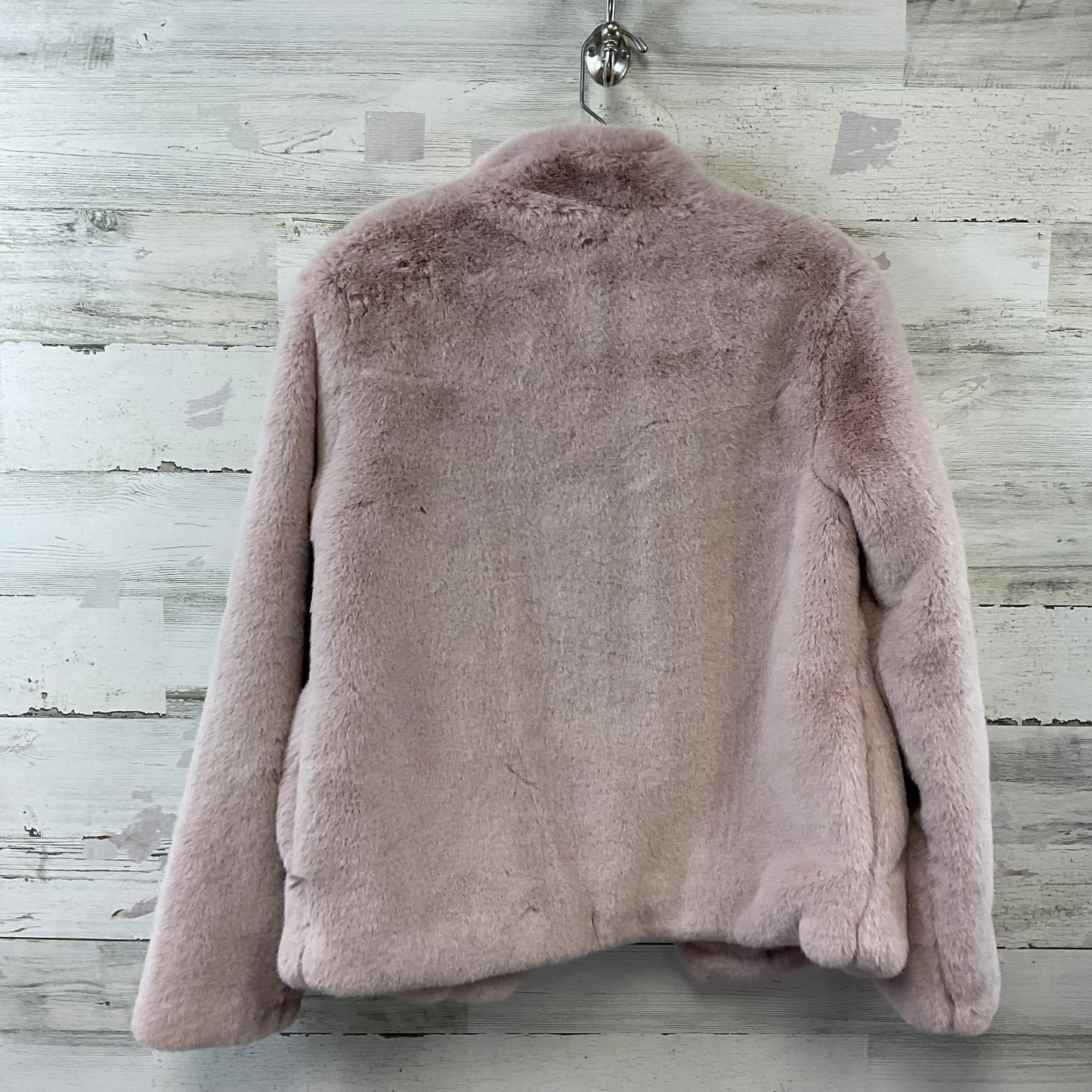 Coat Faux Fur & Sherpa By MAGASCHONI In Pink, Size: Xs