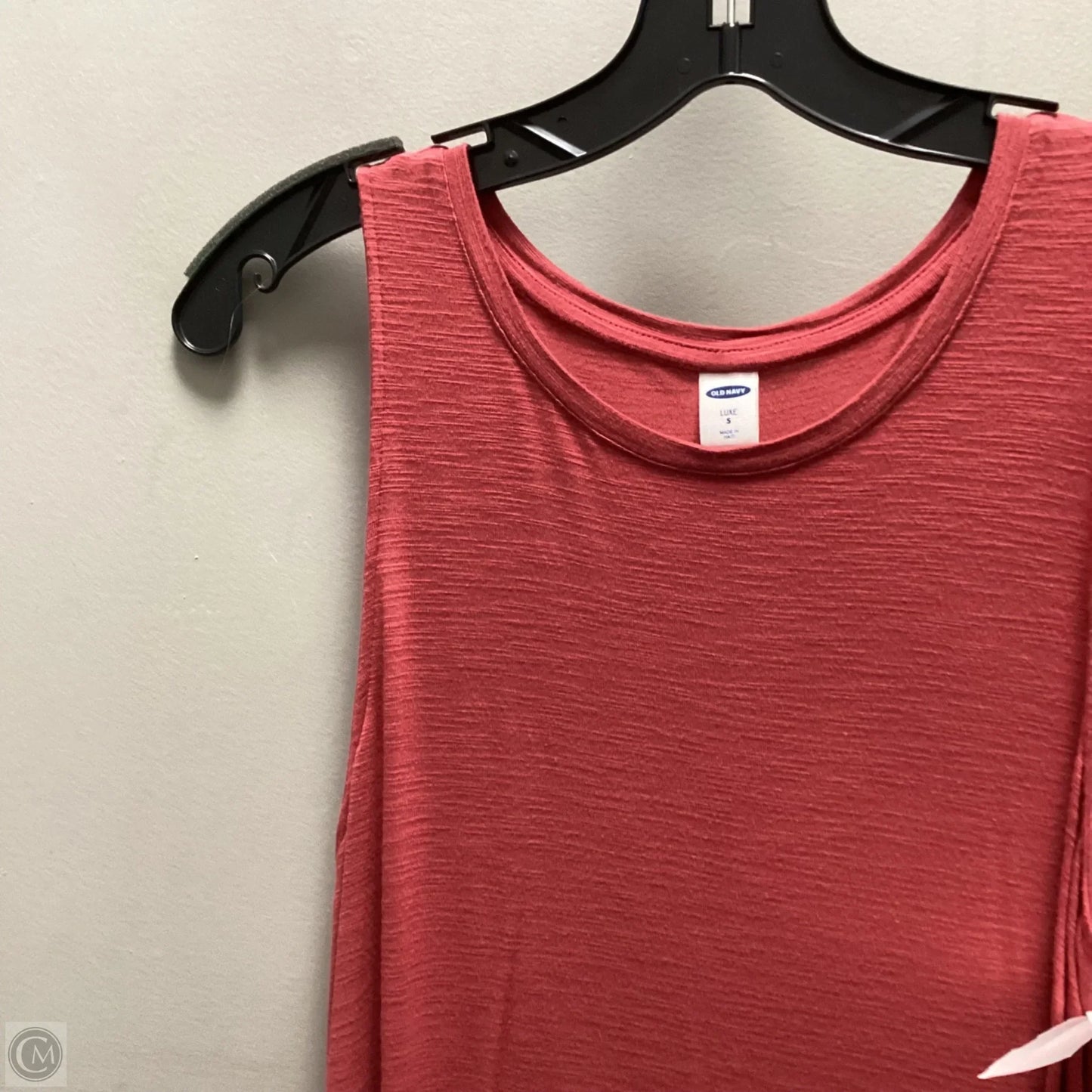 Top Sleeveless Basic By Old Navy In Pink, Size: S