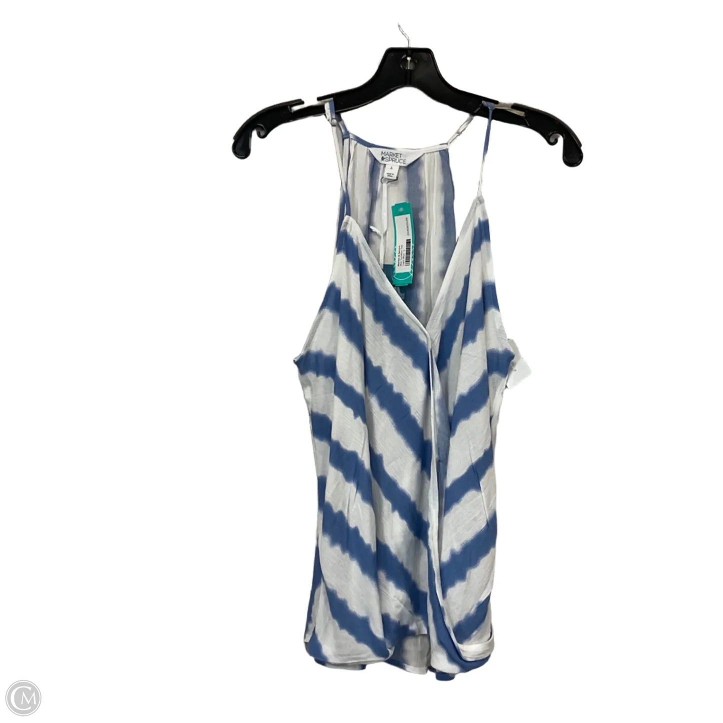 Top Sleeveless By Market & Spruce In Blue, Size: L