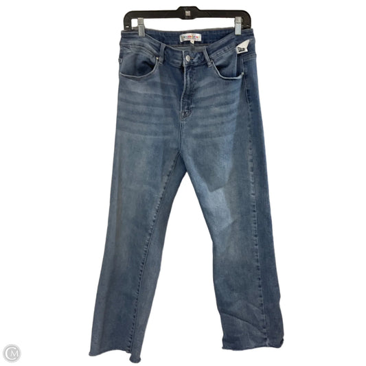Jeans Straight By Risen In Blue Denim, Size: 1x
