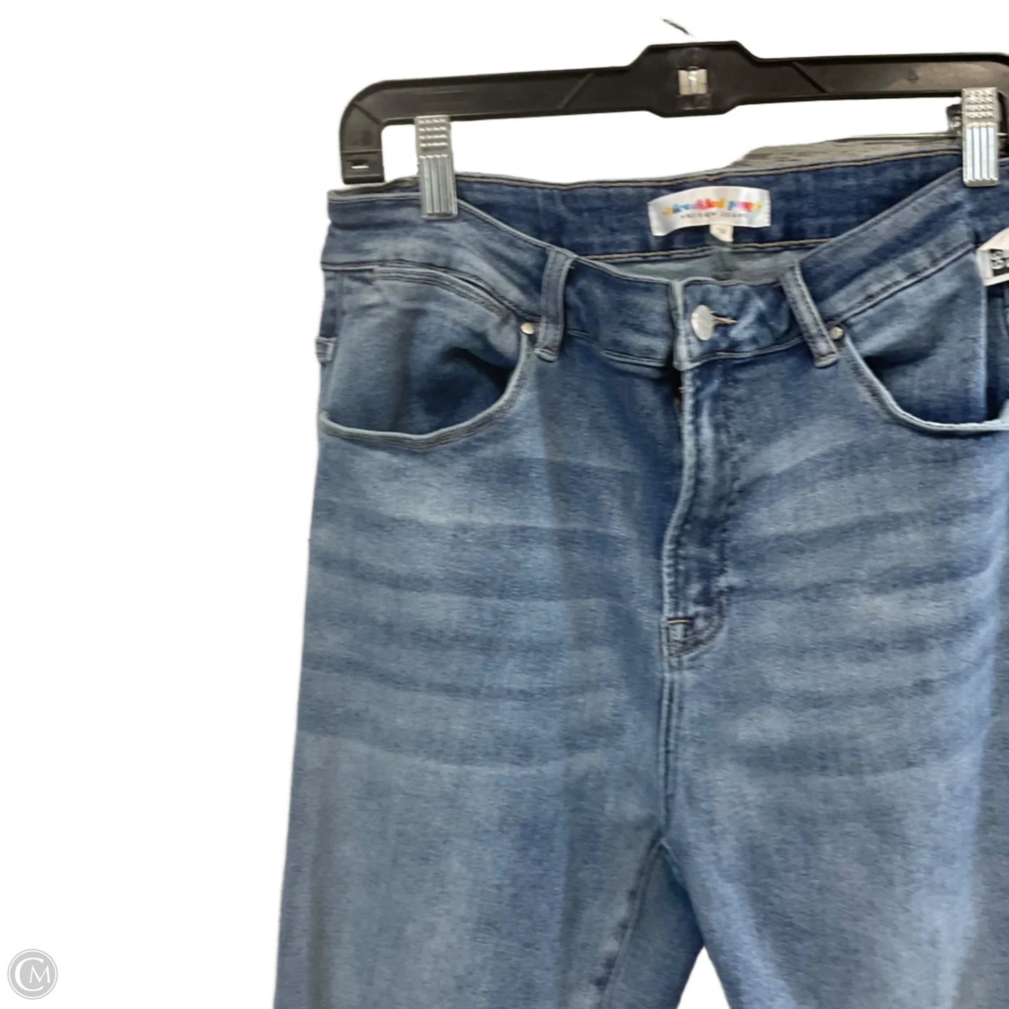 Jeans Straight By Risen In Blue Denim, Size: 1x