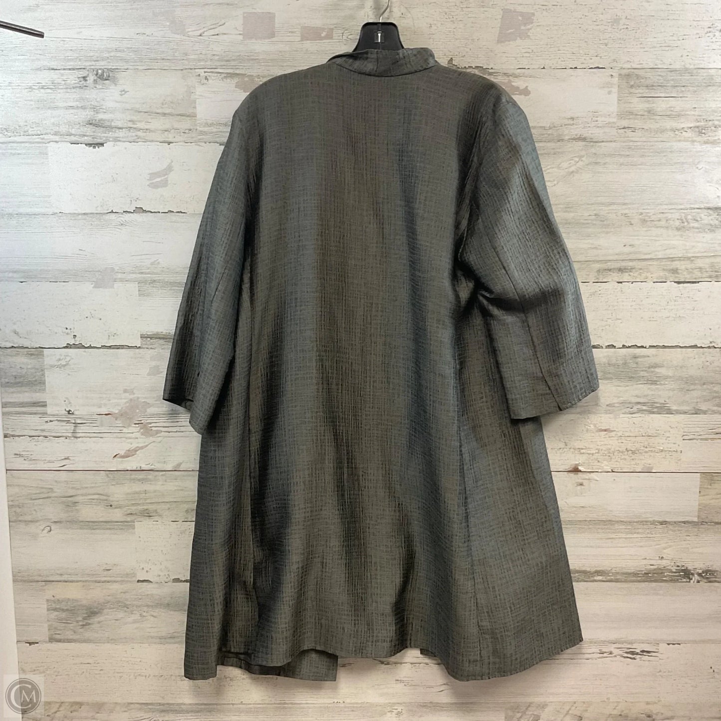Jacket Other By Eileen Fisher In Green, Size: L