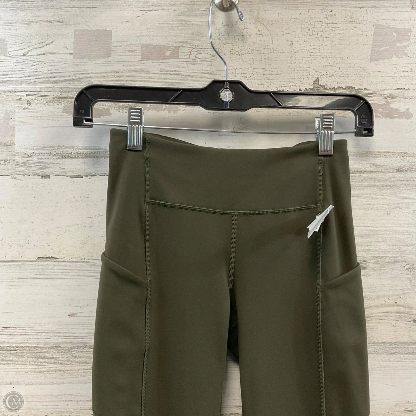 Athletic Leggings By Lululemon In Green, Size: 2