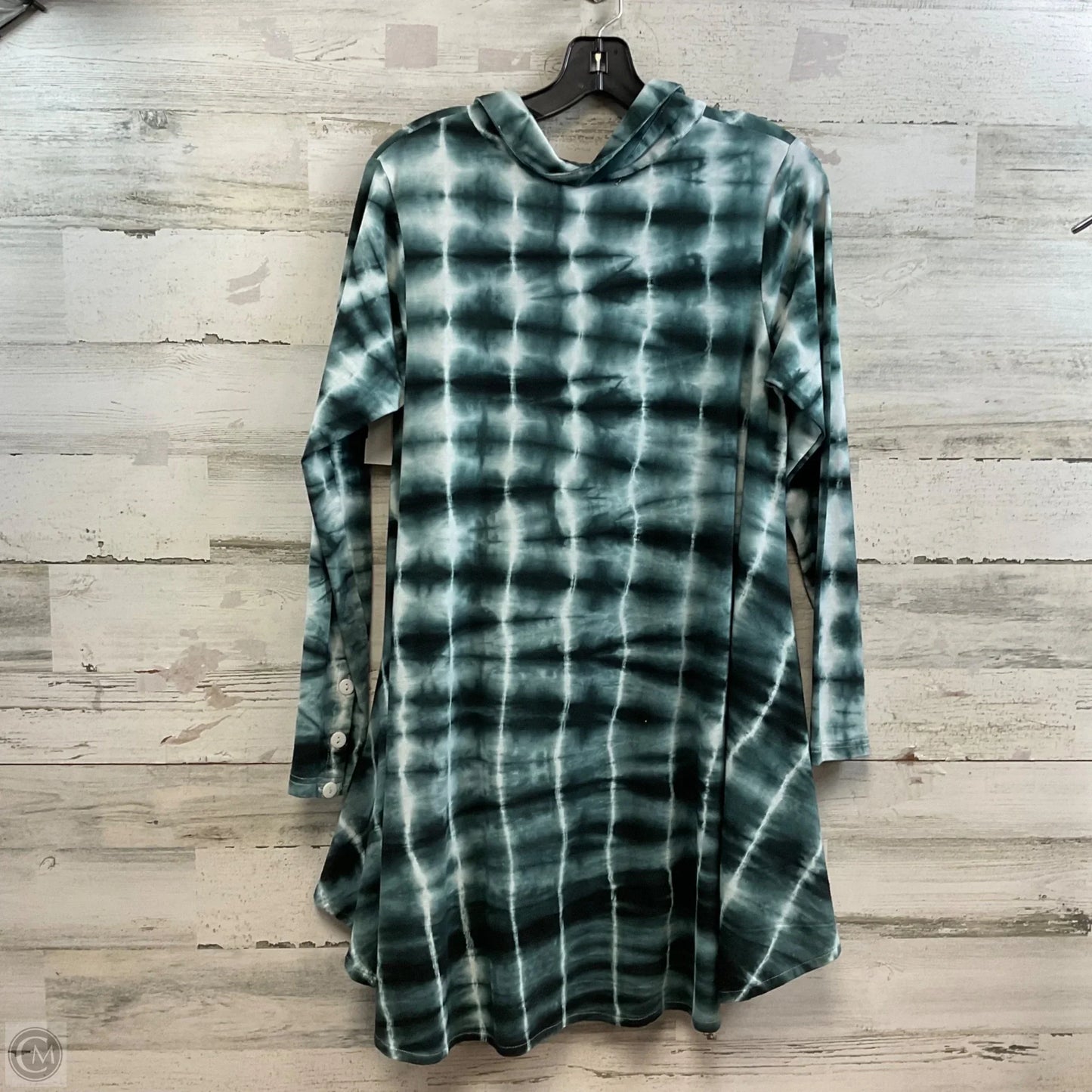 Top Long Sleeve By SNAPDRAGON & TWIG In Green, Size: Xs