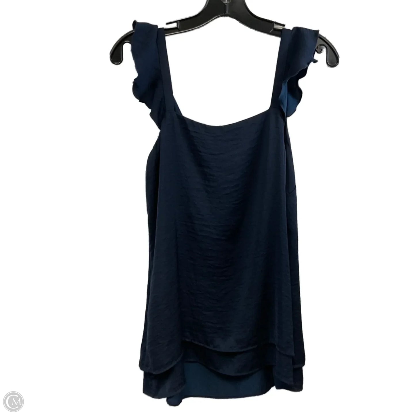 Top Sleeveless By Cabi In Blue, Size: S