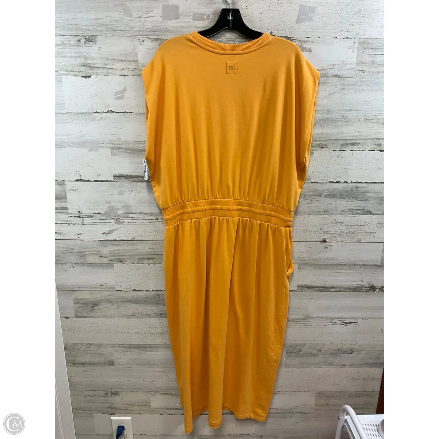 Athletic Dress By Calia In Gold, Size: Xl