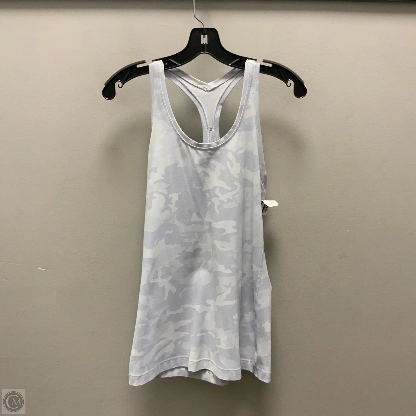 Athletic Tank Top By Lululemon In Grey, Size: M