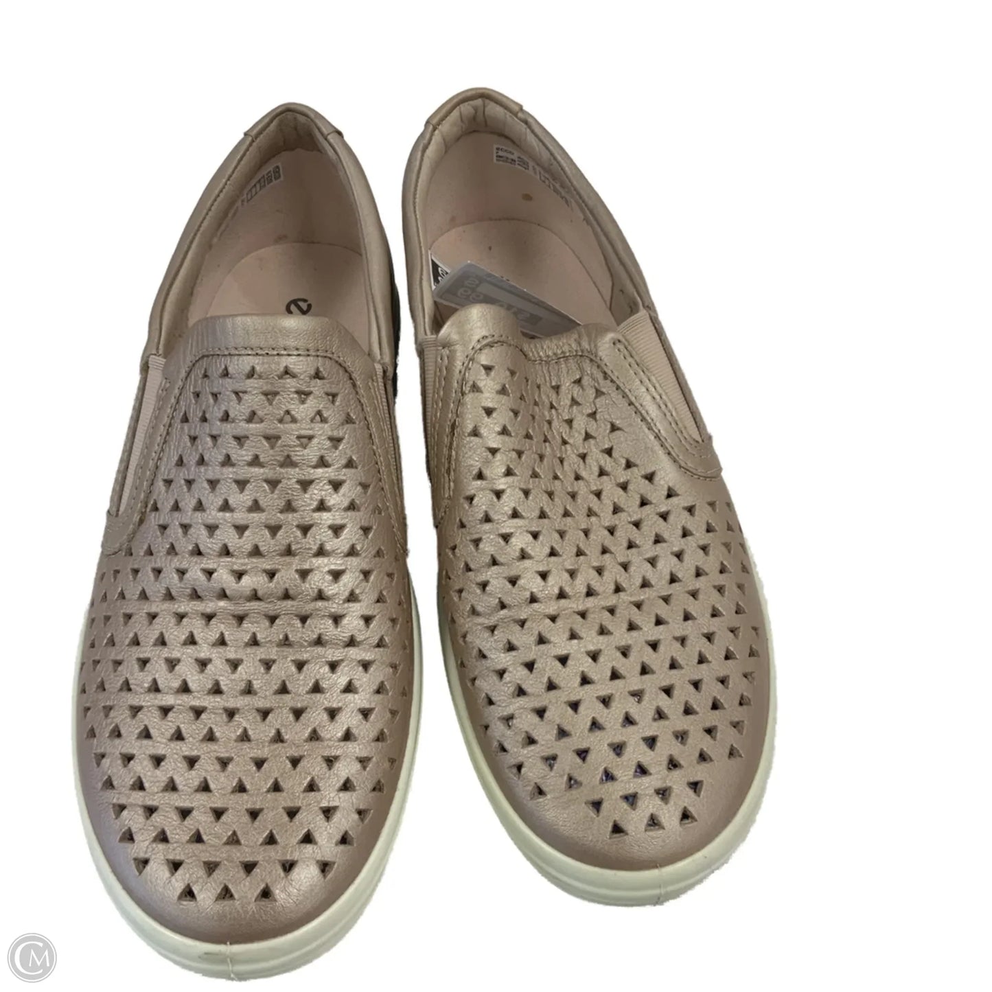 Shoes Flats By Ecco In Brown, Size: 8