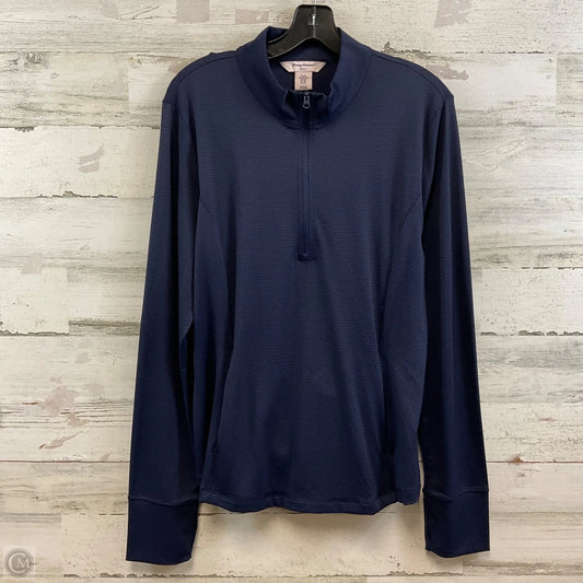 Top Long Sleeve By Tommy Bahama In Blue, Size: Xl
