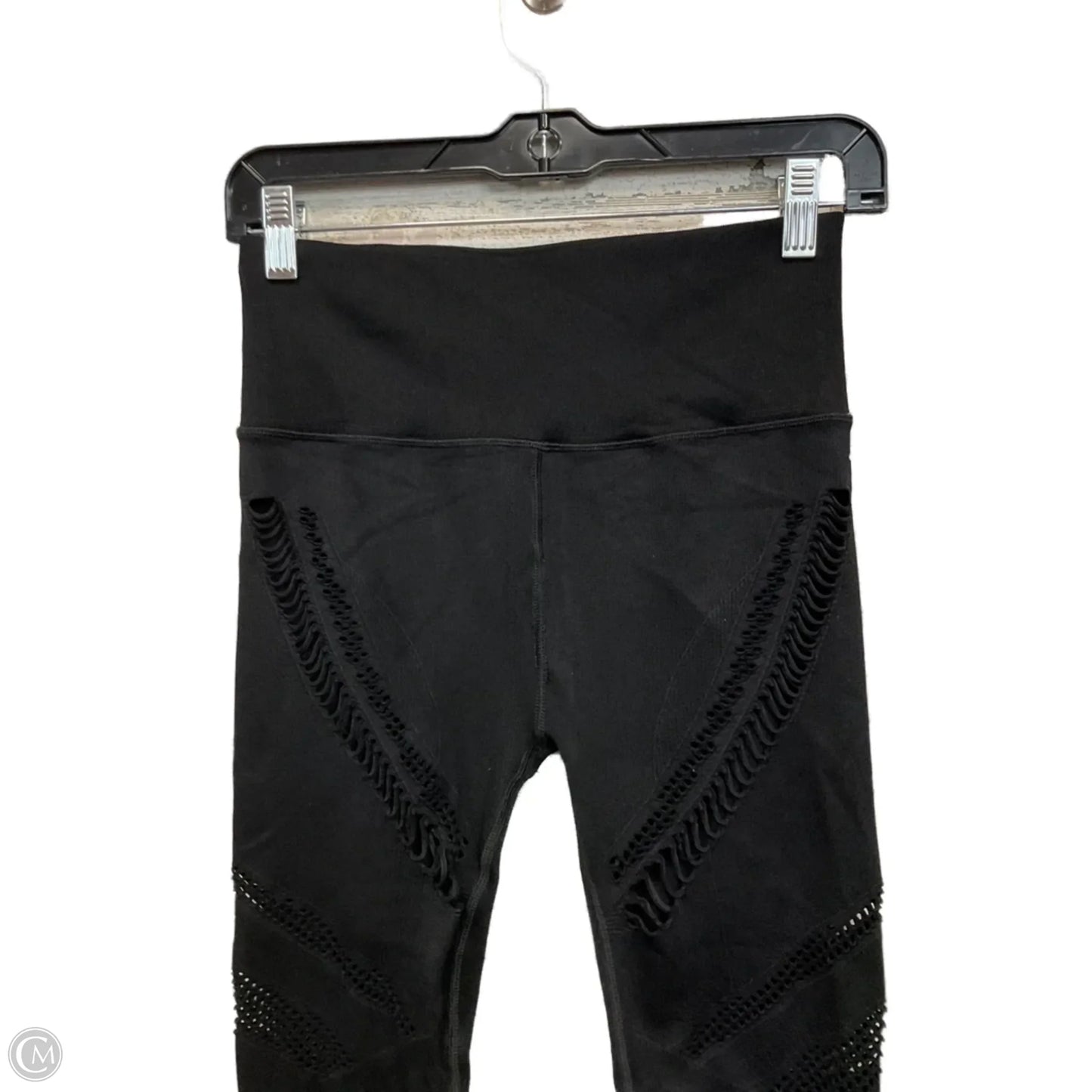 Athletic Leggings By Alo In Black, Size: M