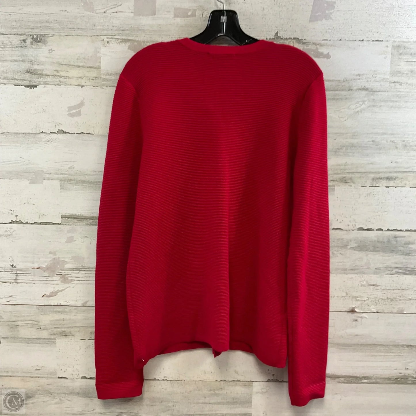 Cardigan By Karl Lagerfeld In Red, Size: M
