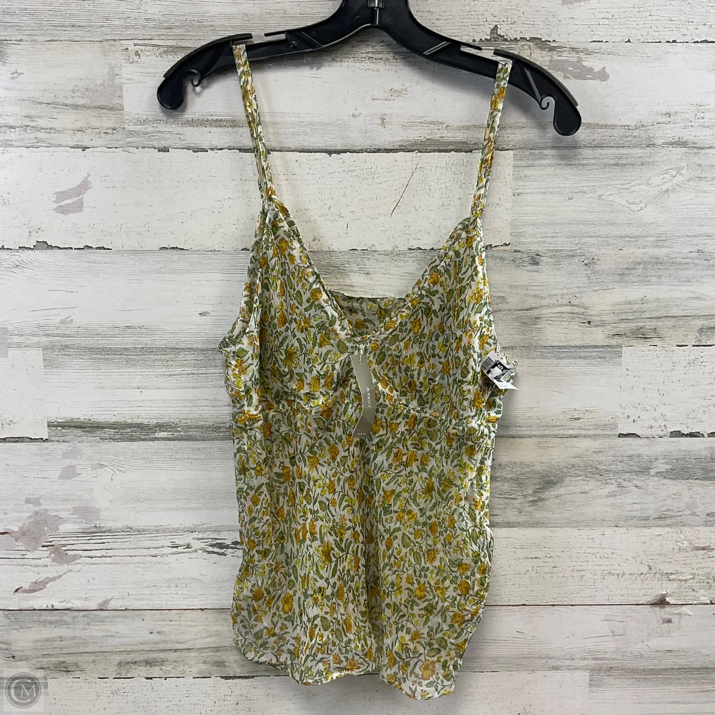 Top Sleeveless By J. Crew In Yellow, Size: L