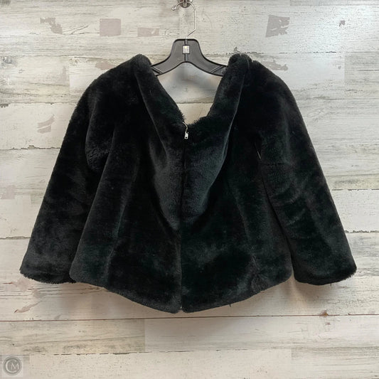 Jacket Faux Fur & Sherpa By Endless Rose In Black, Size: M