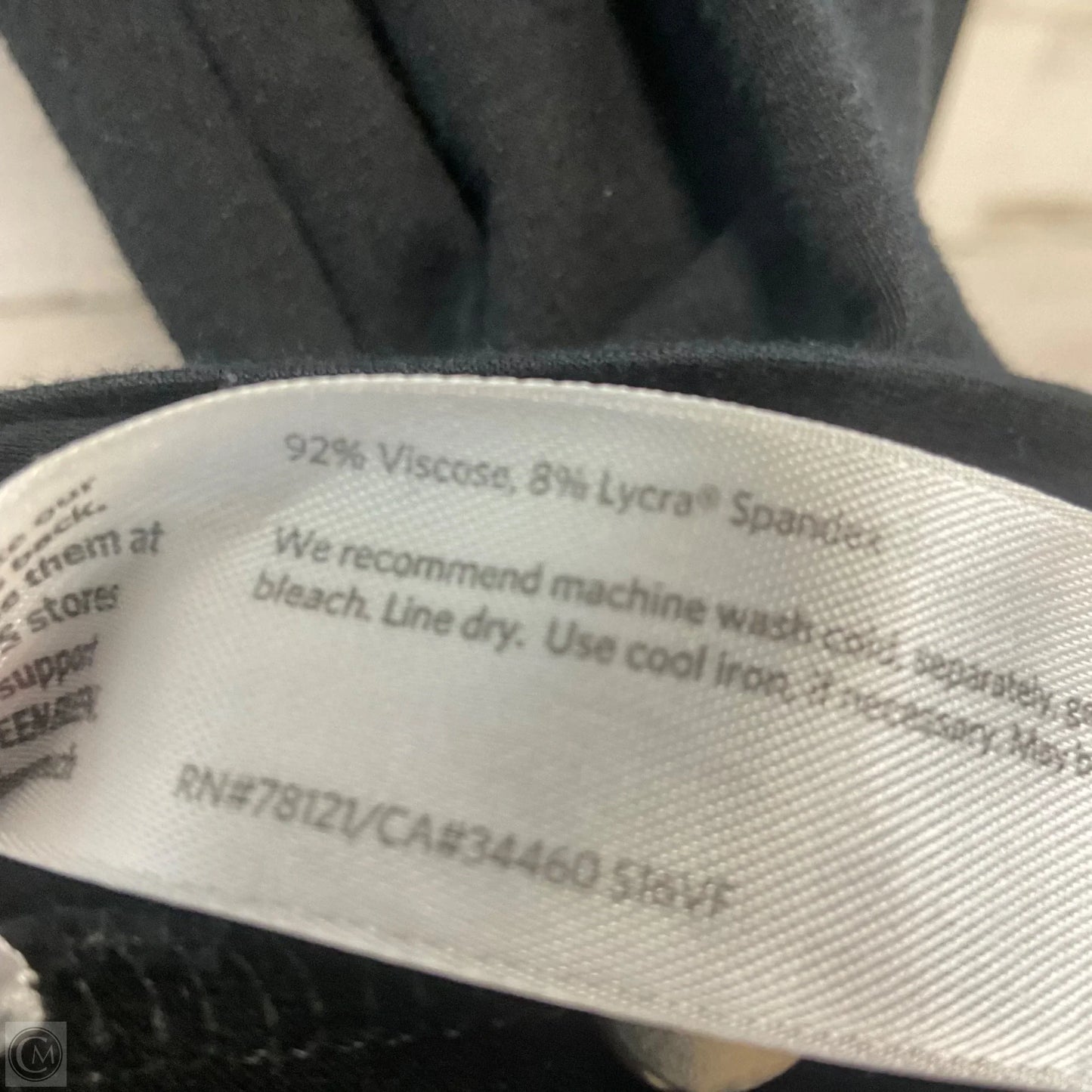 Dress Casual Short By Eileen Fisher In Black, Size: M