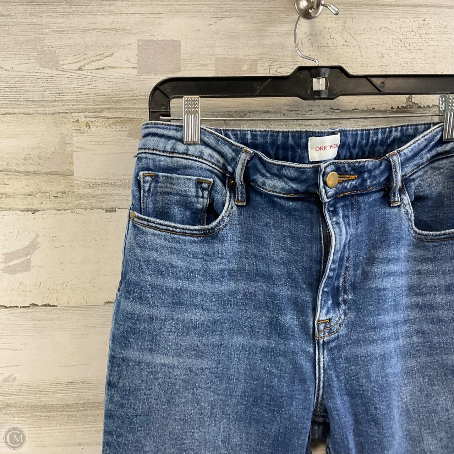 Jeans Straight By Driftwood In Blue Denim, Size: 12