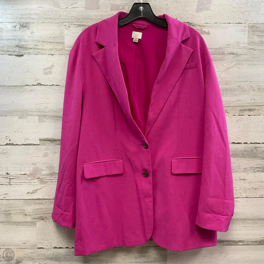 Blazer By A New Day In Pink, Size: S