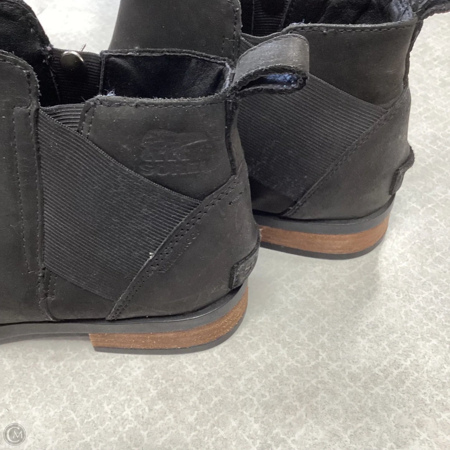 Boots Ankle Flats By Sorel In Black, Size: 9.5