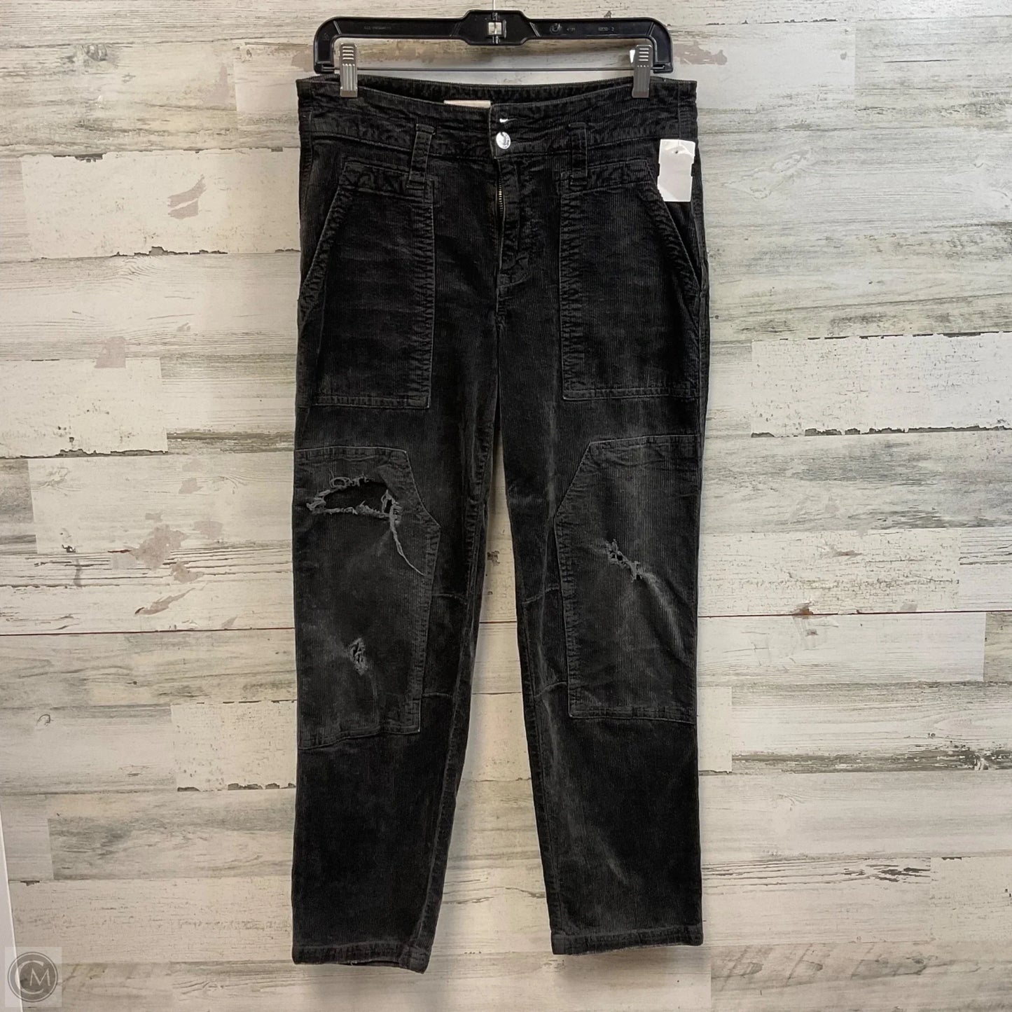 Pants Corduroy By Pilcro In Black, Size: 4