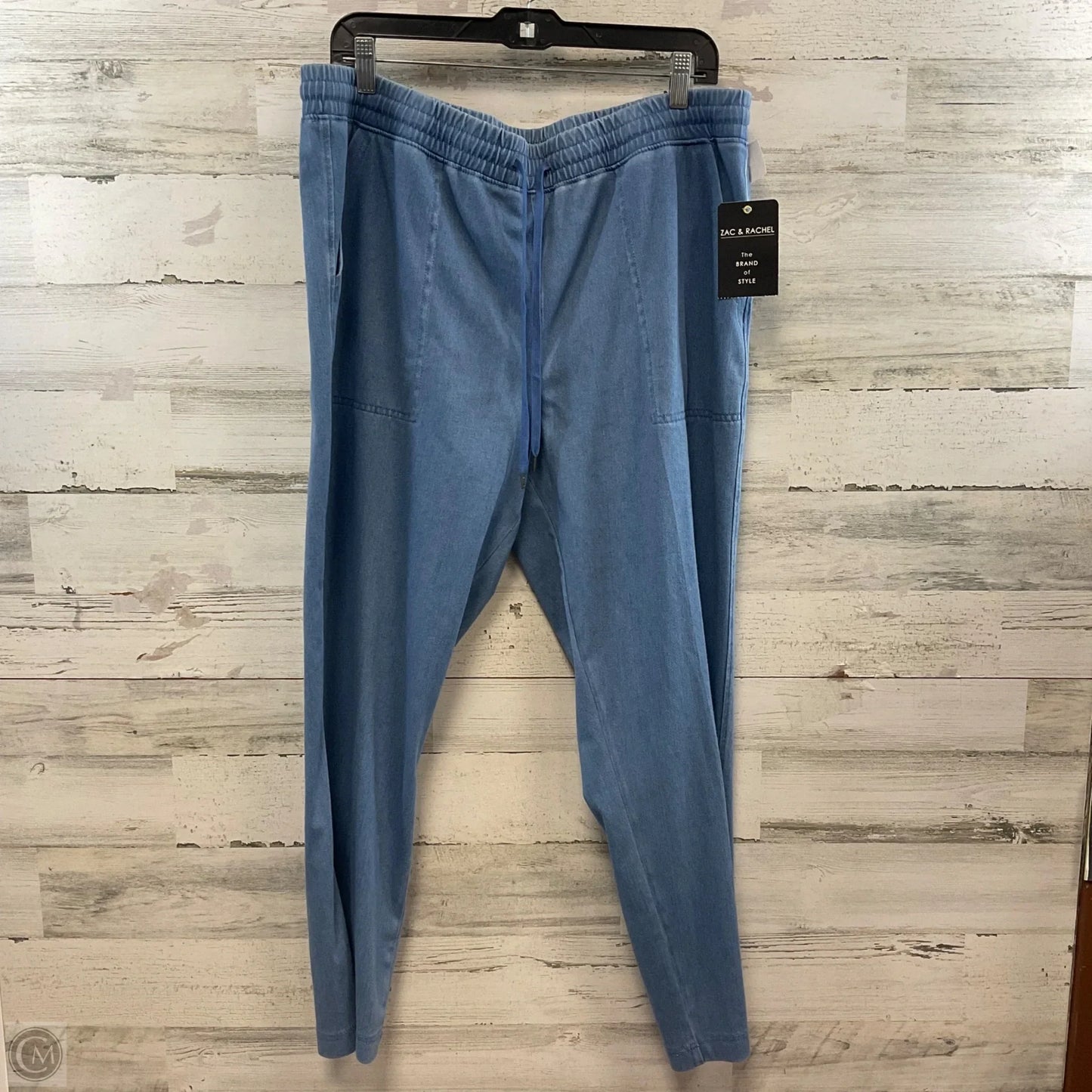 Jeans Straight By Zac And Rachel In Blue Denim, Size: Xl