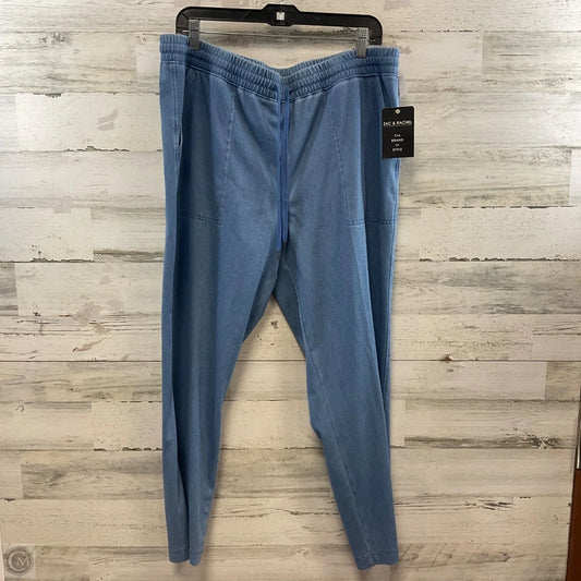 Jeans Straight By Zac And Rachel In Blue Denim, Size: Xl