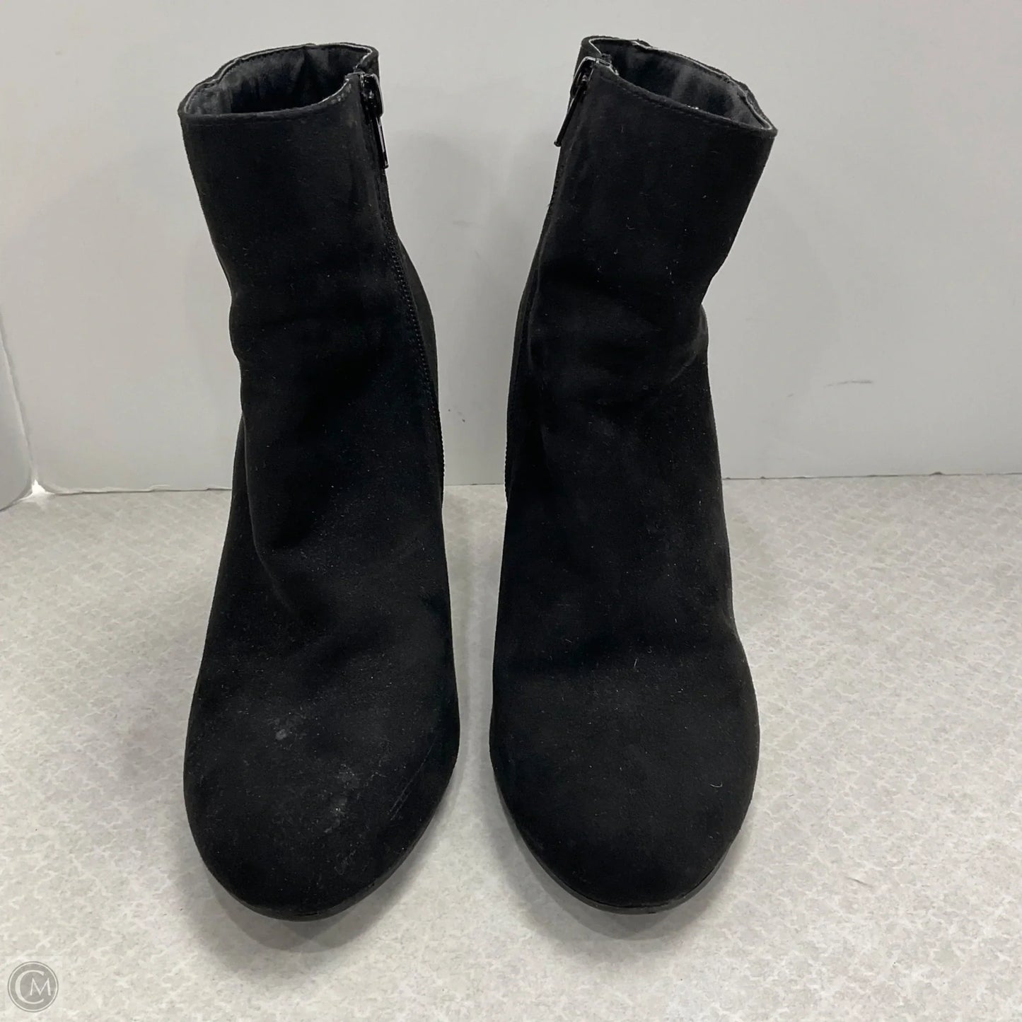 Boots Ankle Heels By Report In Black, Size: 8.5