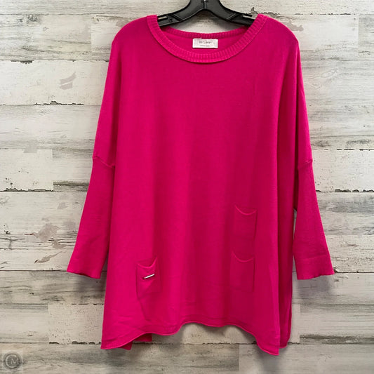 Sweater By Mer Sea In Pink, Size: M