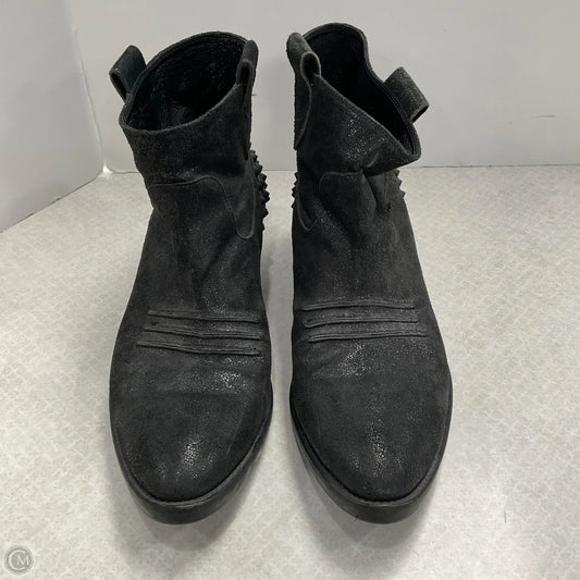 Boots Ankle Flats By Sesto Meucci In Black, Size: 9