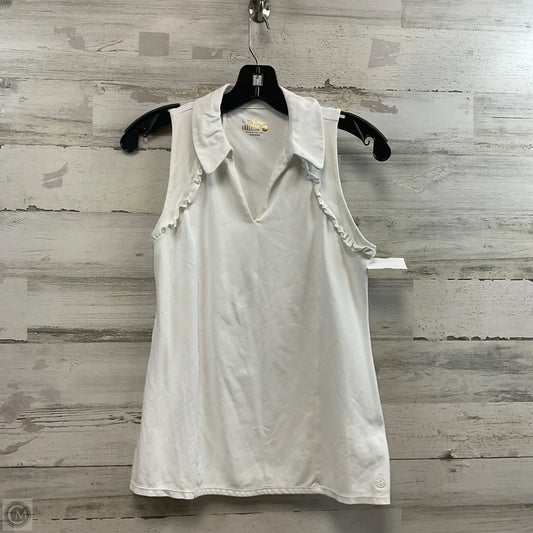 Athletic Tank Top By Lilly Pulitzer In White, Size: S