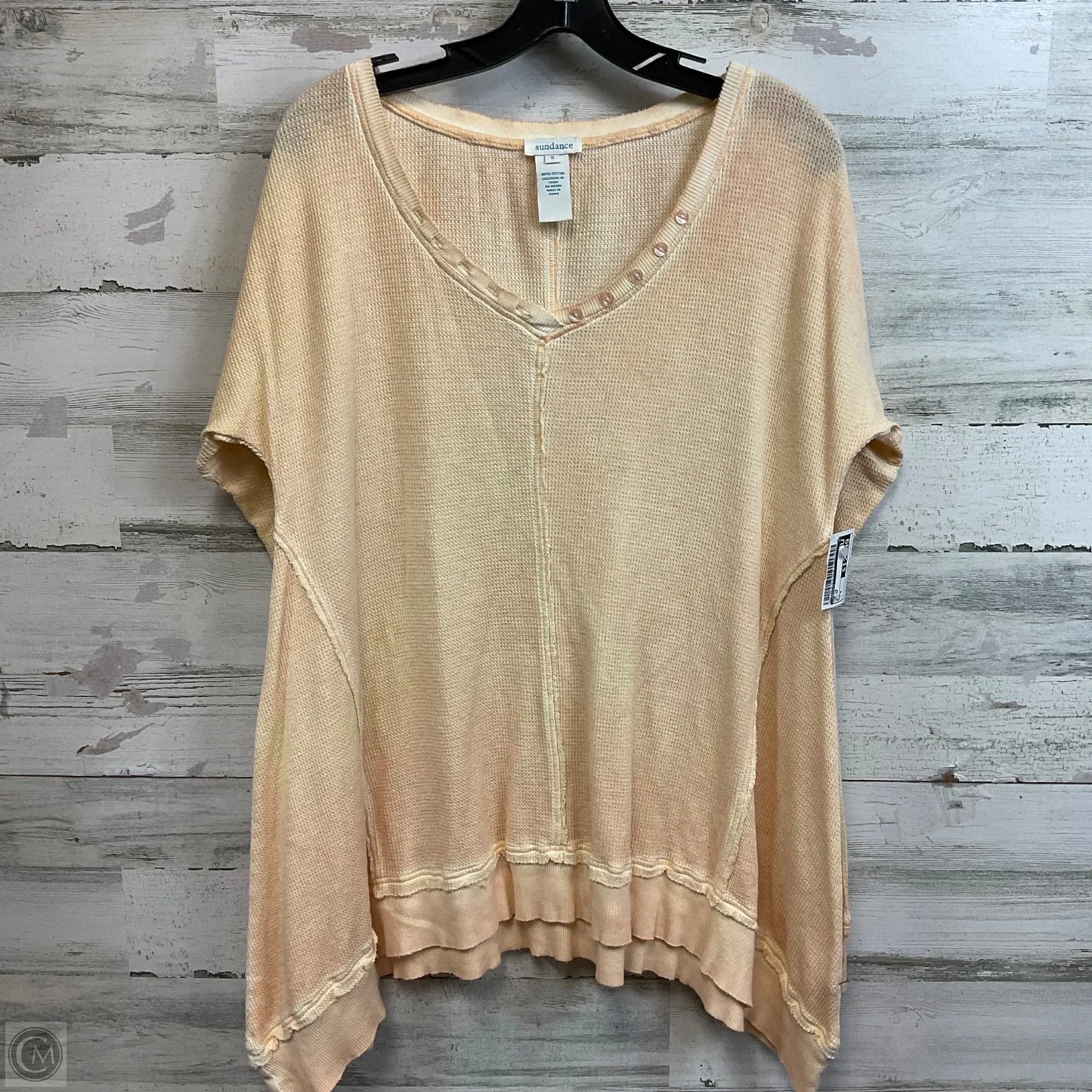 Top Long Sleeve By Sundance In Yellow, Size: S