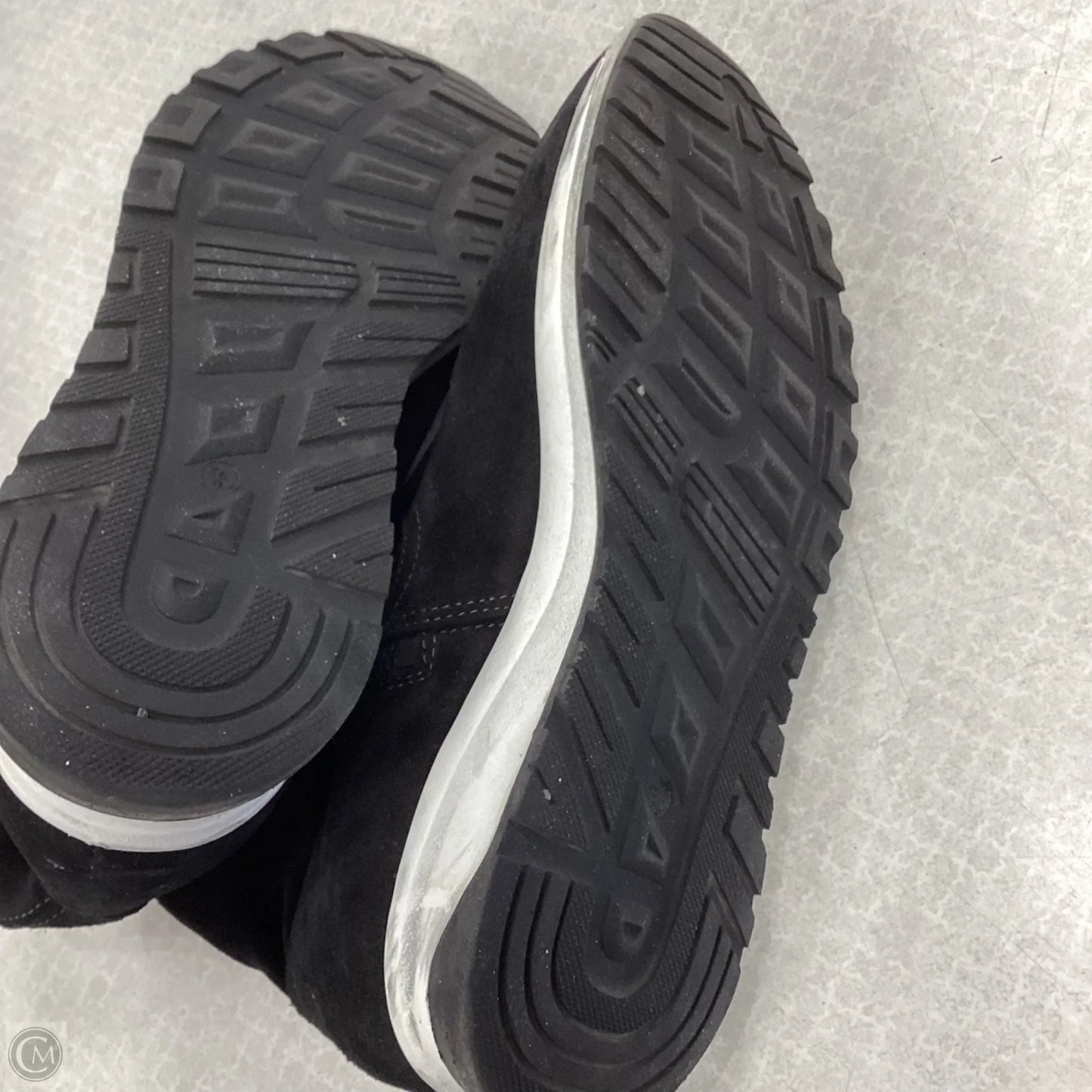 Boots Ankle Heels By Aquatalia In Black, Size: 8.5