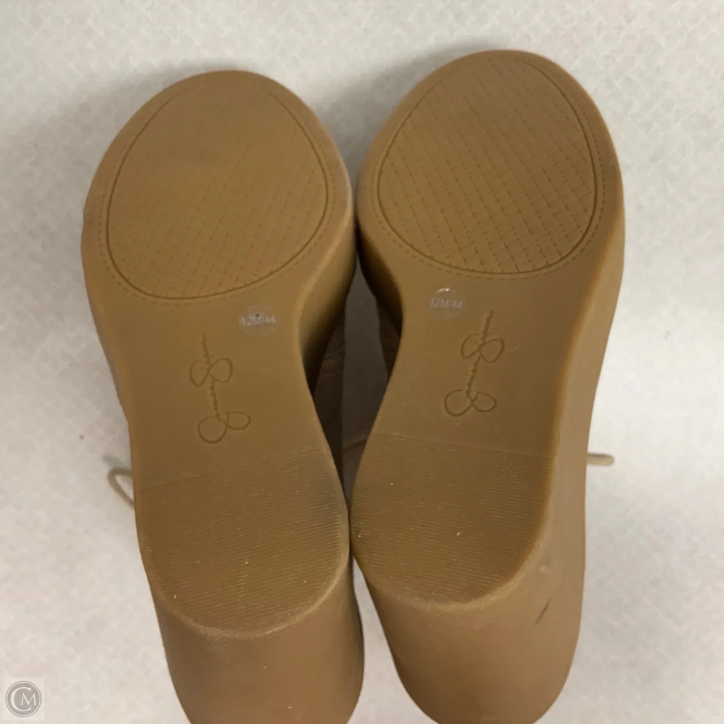 Boots Ankle Heels By Jessica Simpson In Tan, Size: 12