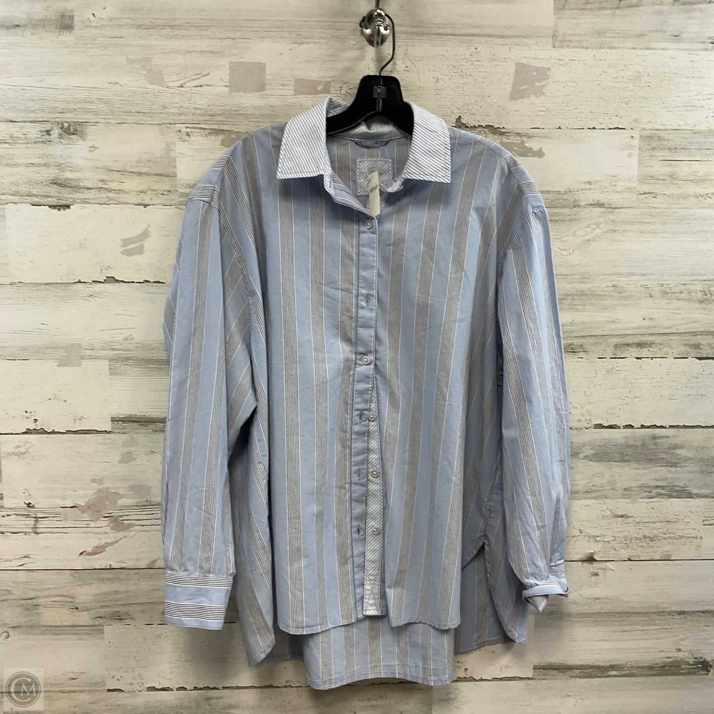 Top Long Sleeve By Aerie In Blue, Size: Xs